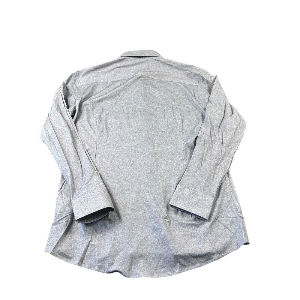 ETON Curent Slim Fit Cotton Stretch Button Front‎ Size 17/43 NWT - Picture 3 of 7